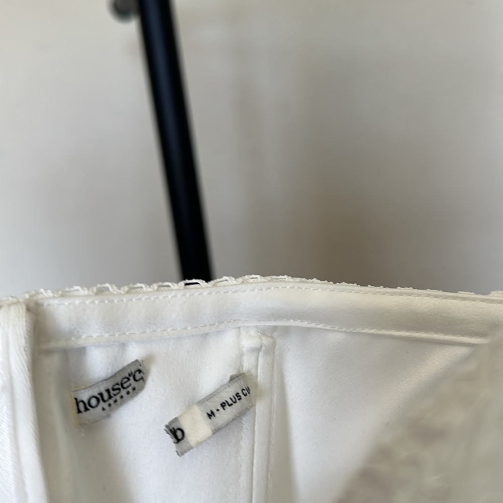 HOUSE OF CB M D-DD  'Katarina' White Maxi Dress‎ NWOT size M - Picture 9 of 17